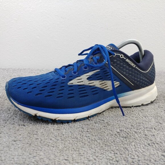 Brooks Ravenna 9 Mens Size 9.5 Running Shoes Blue Sneakers Low Top Trainers - Picture 5 of 10